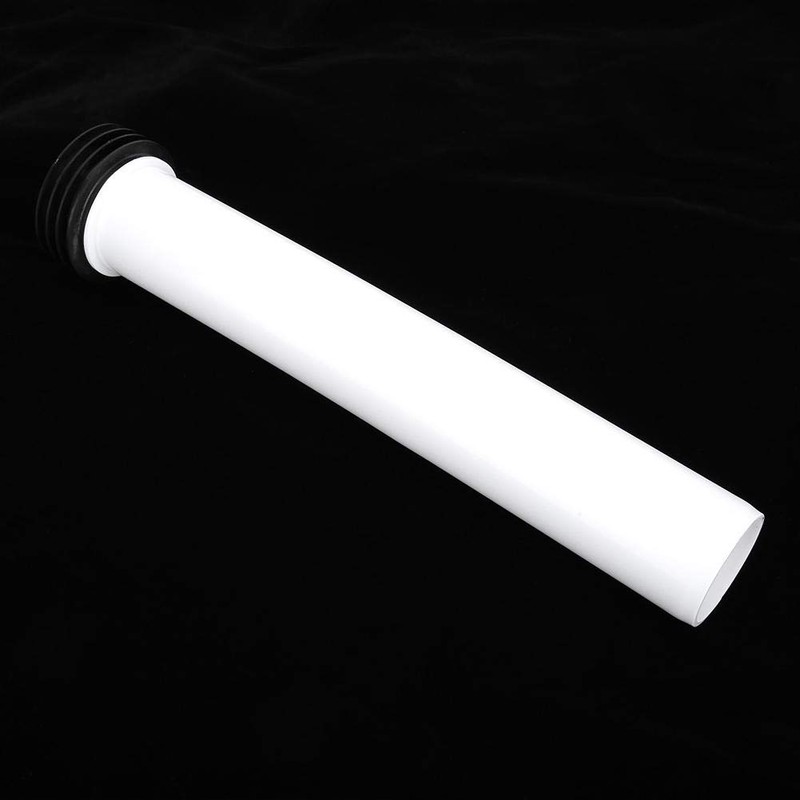 White Concealed Toilet Water Tank Straight Flush Pipe Lengthened Flushing
