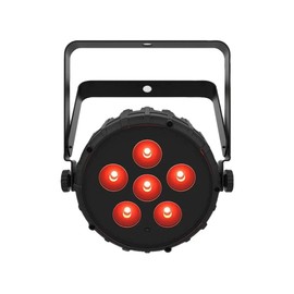 Chauvet SlimPAR T6BT Bluetooth Enabled RGB Wash Light Bundle with DMX Cable and Austin Bazaar Polishing Cloth