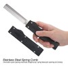 Stainless Steel Spring Comb Hair Beard Folding Pocket Comb Hairdressing