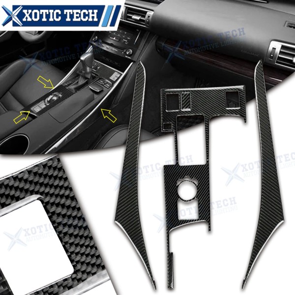 Xotic Tech Genuine Carbon Fiber Gear Box Panel + Side