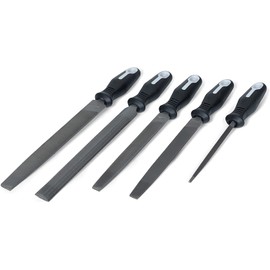 Crescent Nicholson 5 Piece General Purpose File Set with Ergonomic Handles | 22040HNNN