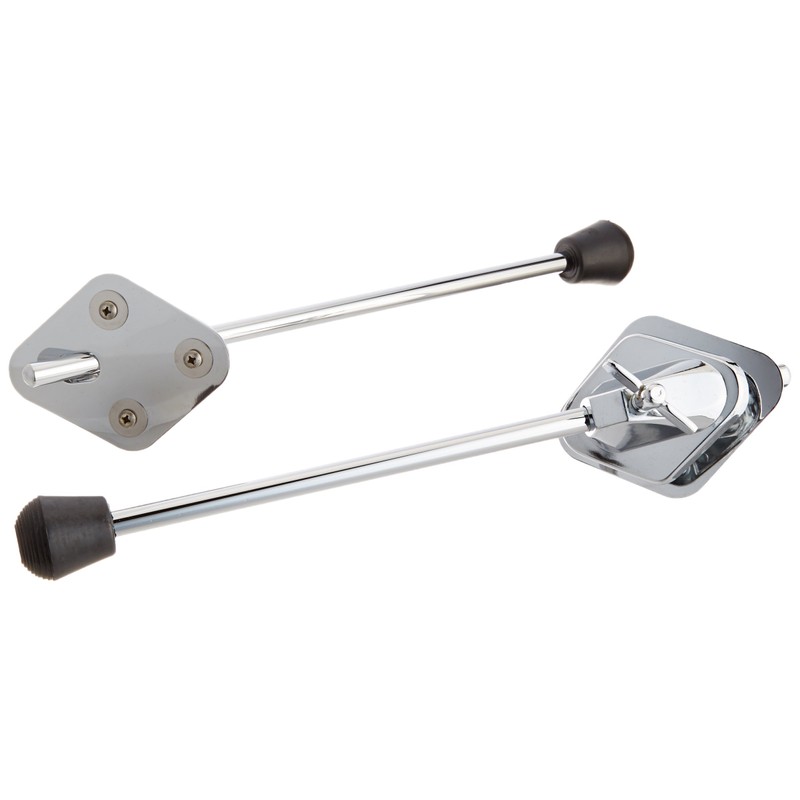 Gibraltar SC-BS2 Lt Wt Bass Drum Spurs With Bracket,Silver