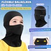 HIKENTURE Children's Balaclava Winter Balaclava, Warm Balaclava, Windproof Ski Mask