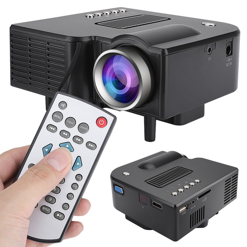 Mini LED Digital Home Theatre Full HD Projector with Remote
