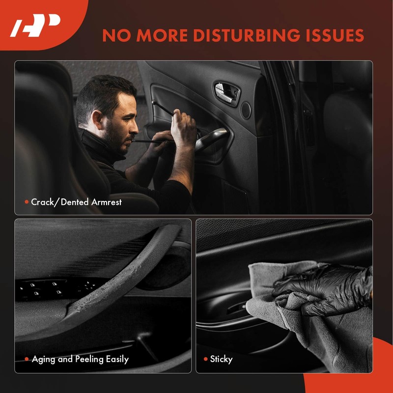 A-Premium Front Interior Door Pull Handle Compatible with Land Rover