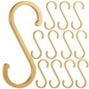 LEKAYIHU 12 Pack S Hooks,3 Inch S Shaped Hook