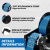 AC-DK AC-DK 3500lbs Heavy Duty Boat Trailer Winch with 32FT