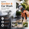 Adjustable Garden Hose Nozzle for Watering & Car Wash –