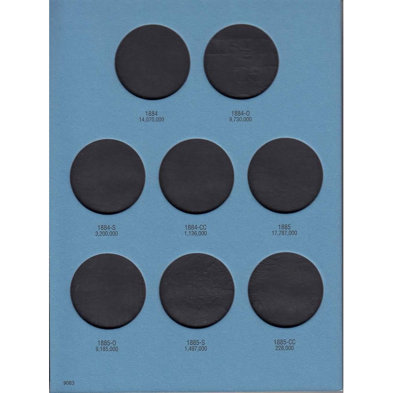 Whitman Coin Folder U.S. Morgan Silver Dollar 1878 – 1921