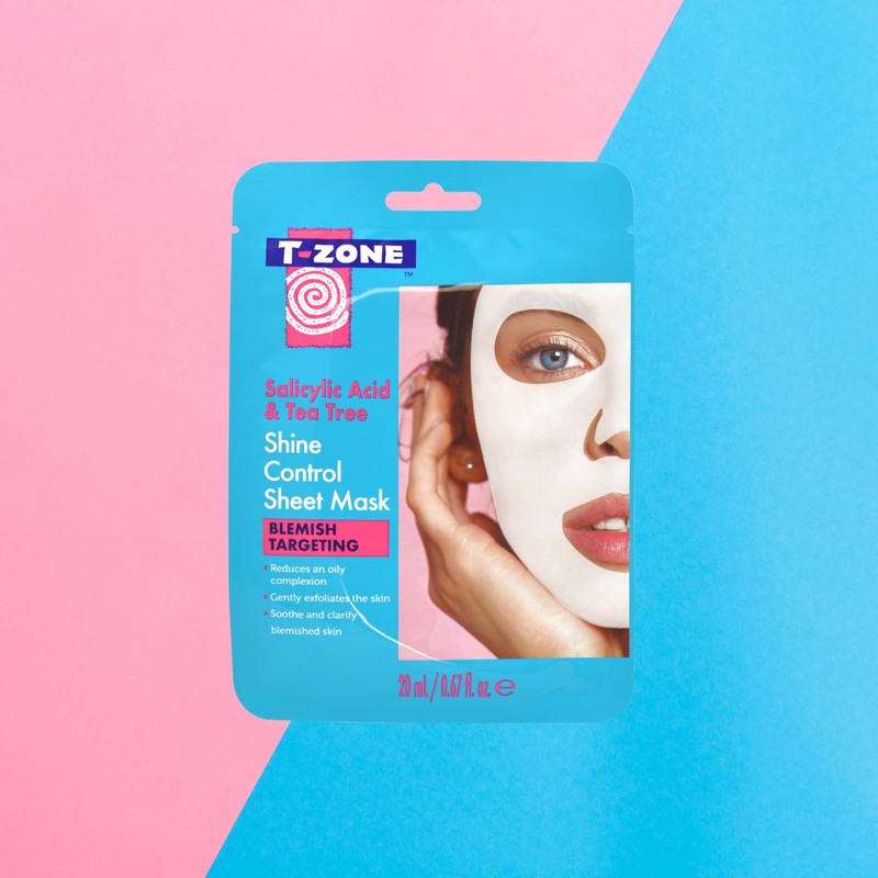 T-Zone Salicylic Acid & Tea Tree Shine Control Sheet Mask