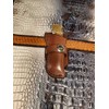 Custom Leather Knife Sheath for Buck 110 Knife, Folding Pocket