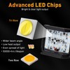 TALMYT 4 Inch Side Shooter Strobe Lights - Dual White