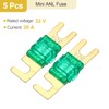MECCANIXITY 5 Pcs 30 A 32 V Mini ANL Fuse