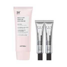 Artdeli Tone-up Sunscreen 50ml + Jass Spot Cream 15ml x2 / 아트델리 톤업 선크림 50ml + 쟈스 기미크림 15ml x2