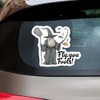 Fly You Fools White Robed Wizard, Hilarious Fishing Sticker for