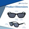 In Style Eyes Insight Full Reader Sunglasses - Full-Rimmed, Non-Bifocal