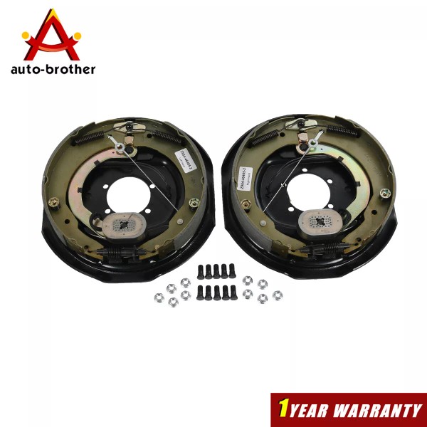 Autobrother 2x Trailer Backing Plate Brake Electric 12" Fits Dexter