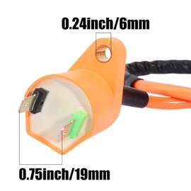 QAZAKY Ignition Coil Compatible with Kawasaki KLX110 Suzuki DRZ110 DRZ70 Eton Viper 50 70 90 ATV RXL50 RXL70 RXL90 50cc 70cc 90cc Kymco Activ Agility Fever ZX ZX50 People 50 125 Sento Sting Super