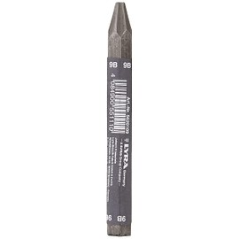 Lyra Graphite Crayons, Assorted Degrees, Non Water-Soluble, Set of 24 Crayons, Black (5623240)