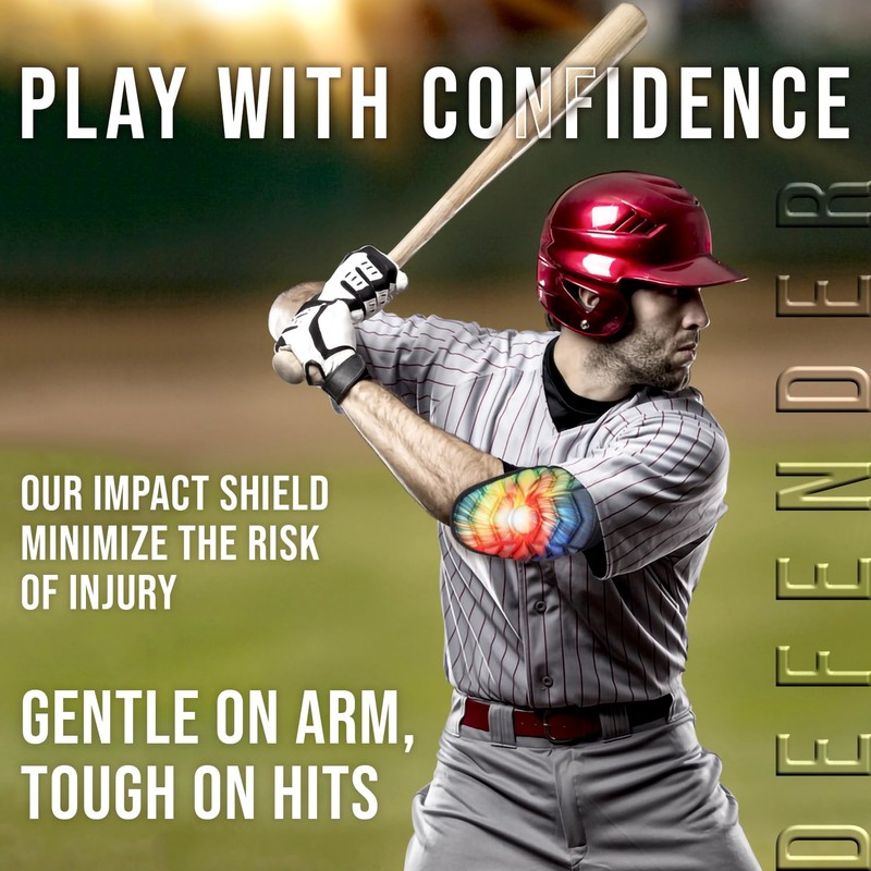 Exxact Sports Defender Baseball Elbow Guard, Batters Softball Elbow Guard