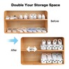 Neprock Shoe Slots Organizer, 20 Pack Adjustable Shoe Rack Stacker