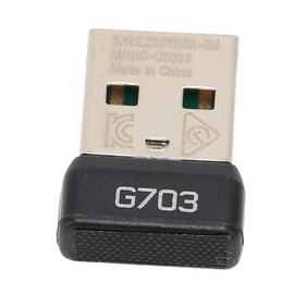 Receptor de Mouse Inalámbrico, Receptor de Mouse USB para G703 para Mouse Inalámbrico Lightspeed Tecnología Inalámbrica 2.4G Adaptador de Mouse Portátil, Fácil de