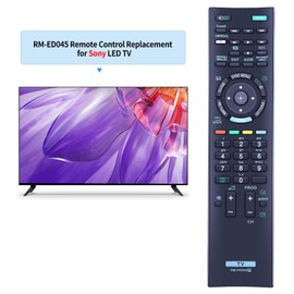 RM-ED045 Replacement Remote Control Apply to Sony Bravia TV Compatible With KDL-26EX320 KDL-32EX525 KDL-37EX521 KDL-40EX524 KDL-40HX723 KDL-46EX525 KDL-46HX720