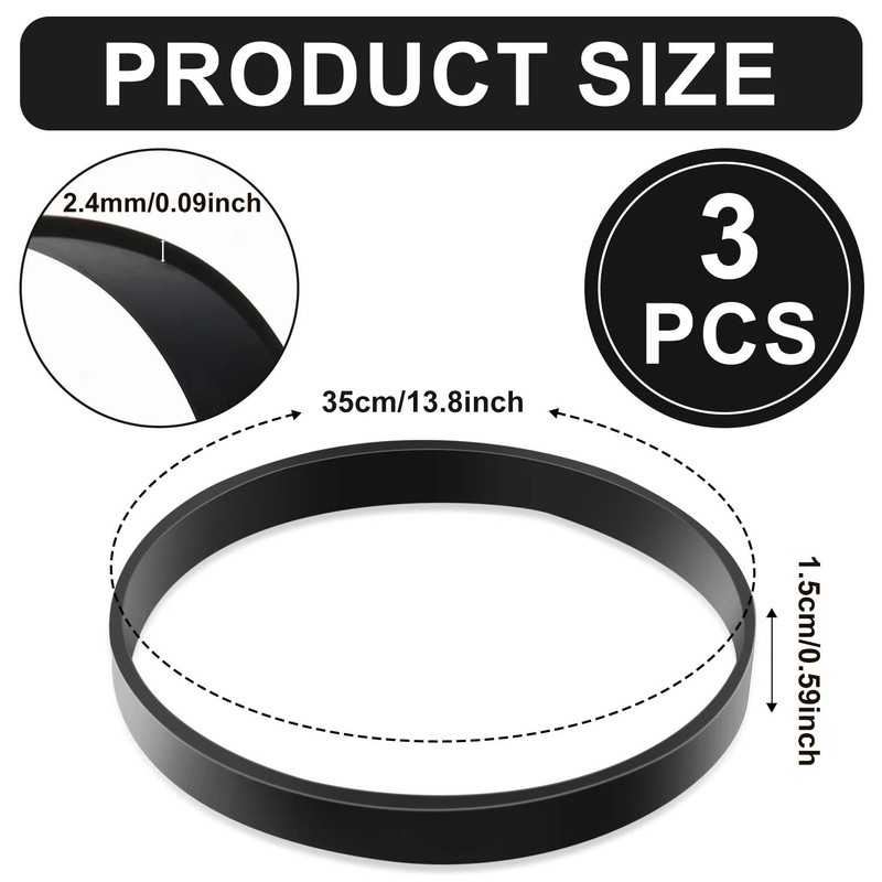 562932001 Vacuum Cleaner Belt, Compatible with Hoover Wind Tunnel Vacuum