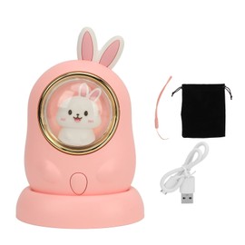 Hand Warmer 2 Levels Heating USB Rechargeable Reusable Electric Handwarmer Portable Pocket Heater with Lanyard for Office Outdoor Camping Pink