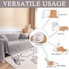 HANDONTIME Couch Cover for Dogs Grey Sectional Couch Covers for