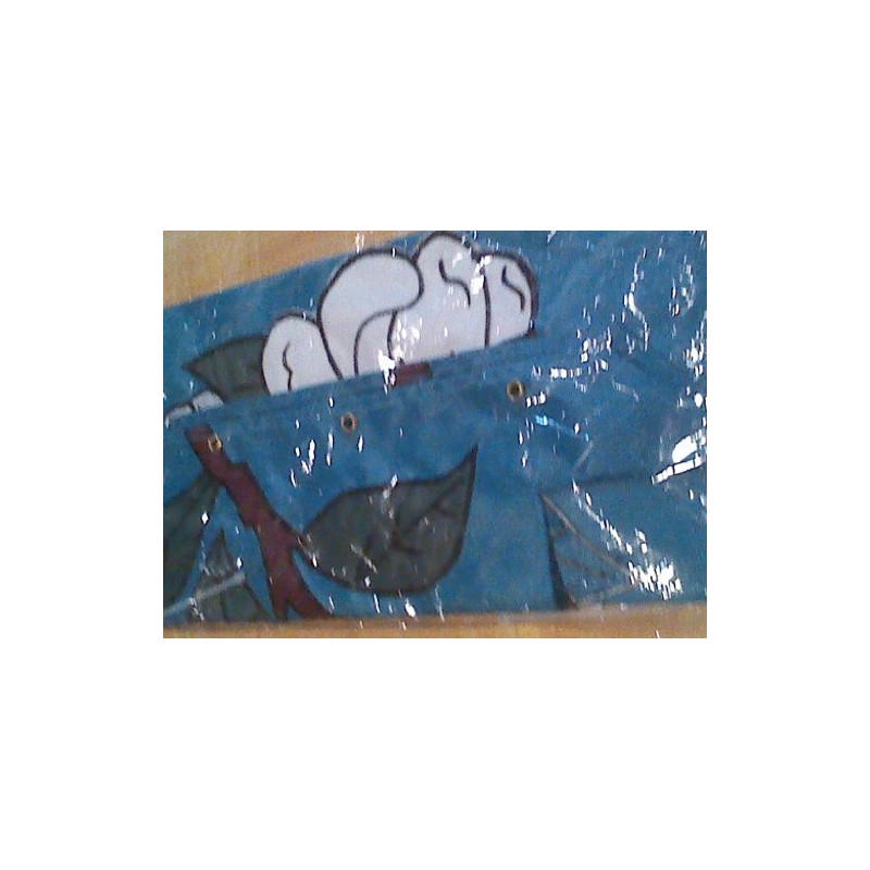 Standard Mail Box Cover - Cloth Flower Tie-On