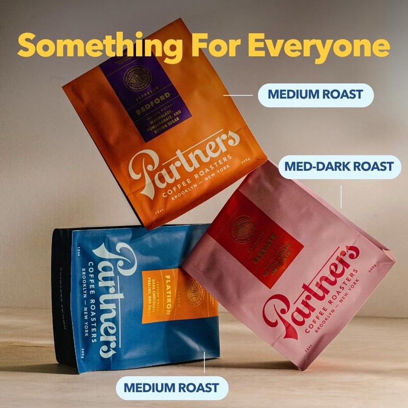 PARTNERS COFFEE ROASTERS - Whole Bean Coffee (Flatiron - Espresso,
