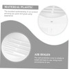 WOONEKY Metal Protective Cover for Vent Round Exhaust Cover Rainproof