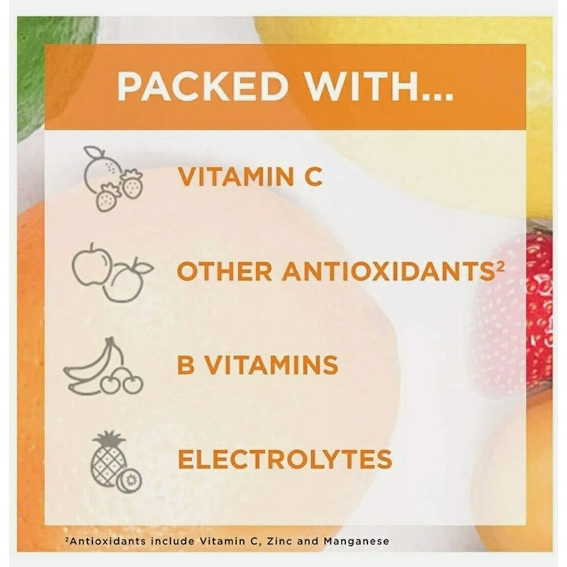 EmergenC - Orange, 1000mg Vitamin C - Daily Immune Support.
