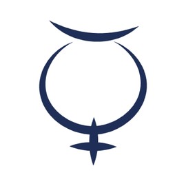 Tattwo.me 2 Week Waterproof Temporary Plant Tattoos - Planet Mercury - EU Compliant - Plant Based Ink - Tattoo Base Size: 5x5cm (P0899)