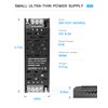 VOEWT 12V 100W Power Supply 100V-125V AC to 12V DC