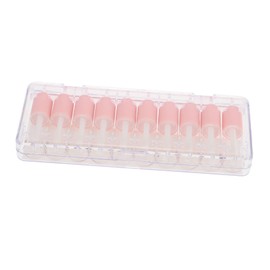PACKOVE 10-Pack 4ml Lip Gloss Tubes Brush Applicator Plastic Lipgloss DIY Containers for Women for Lip Oils and Cosmetics