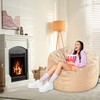SIMFLAG 4Ft Bean Bag Chair, Memory Foam Filling Bean Bag