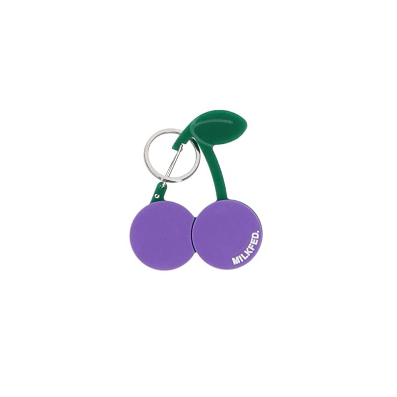 Milkfed CHERRY CARABINER Women's Key Chain, purple