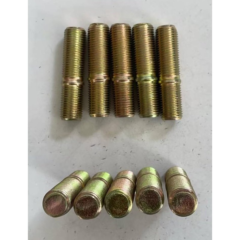 WANTONE RACING 10pcs Double End Wheel Stud Screw in Bolt