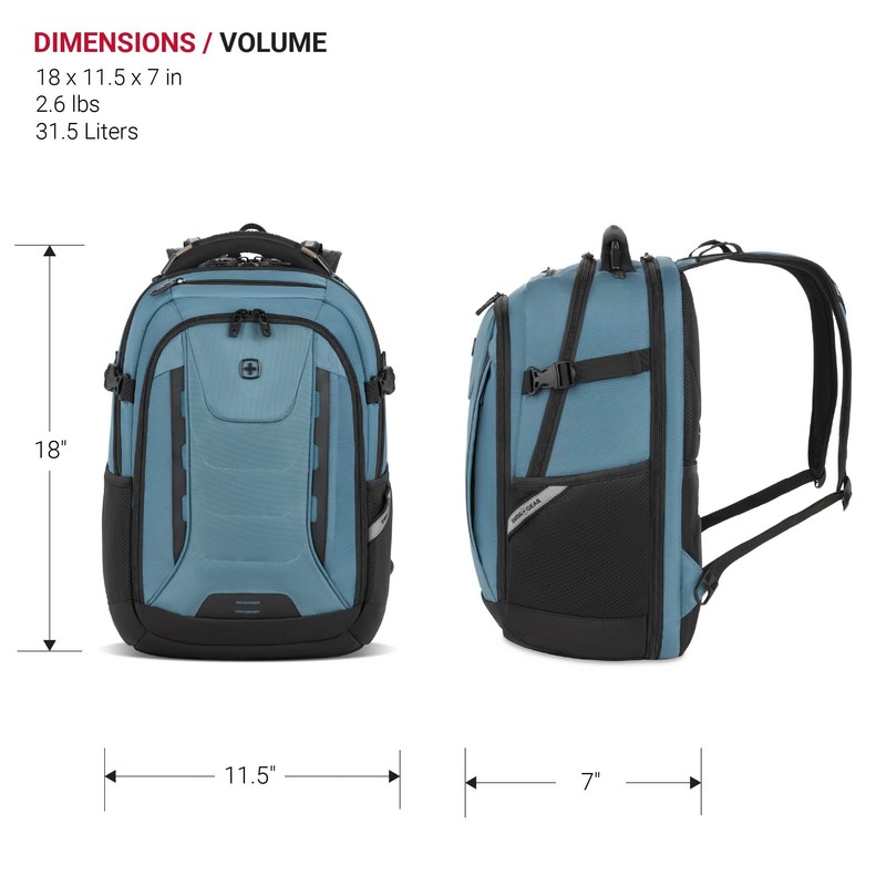 The Travel Tech Pro ScanSmart Laptop Backpack