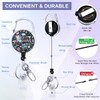 HASFINE Stay Positive Badge Holder with Breakaway Lanyard & Retractable