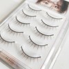 D-ONE Natural False Eyelashes, 5 Pairs (A03 No Makeup Casual