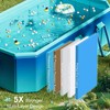 OTIIPOR Foldable Pool, Non-Inflatable Swimming Pool for Kids, Adults and