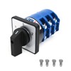 KEYMOO 125A Rotary Changeover Switch, 660V 3 Position 3 Phase