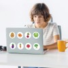 Vegetable Stickers 500Pcs 1Inch Realistic Food Stickers for Teens Reward,Self-Adhesive