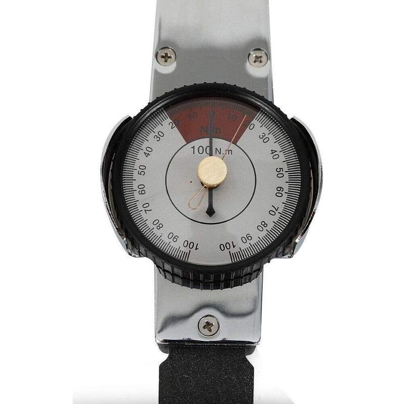 SHZICMY Dial Torque Wrench Indicator, High Precision 0-100N.m 2-direction TLB
