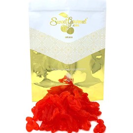 SweetGourmet Red Lobsters Gummy Chewy Candy, Raspberry Flavor, Halal, 4 Pound Bulk Bag