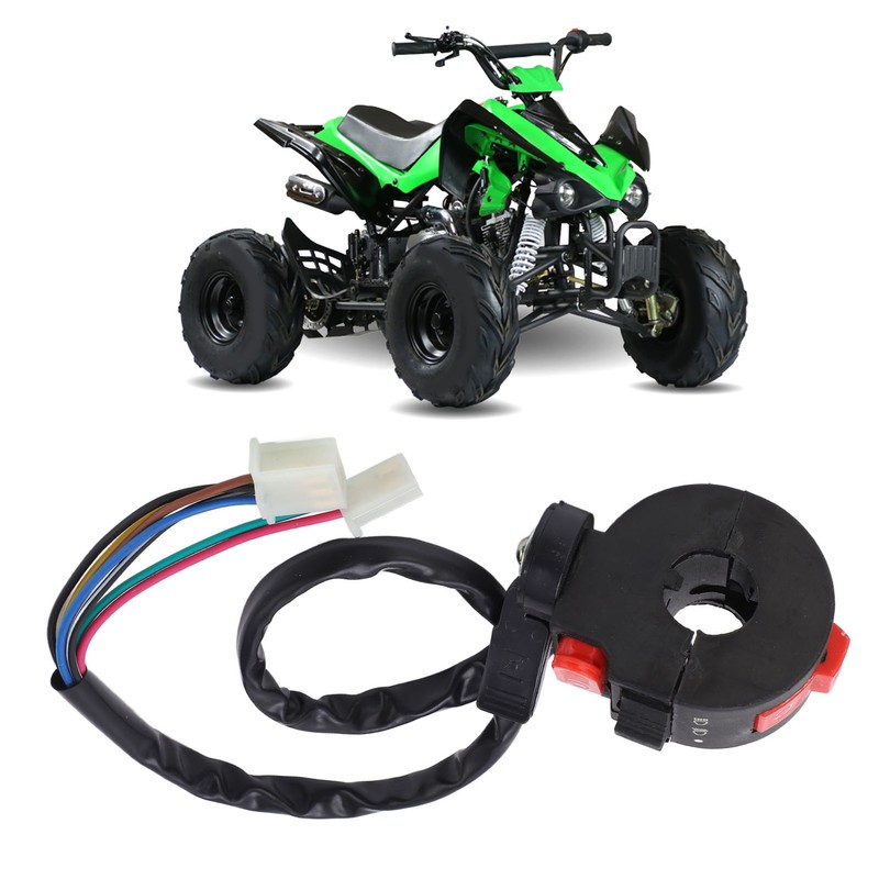 7wires 22mm Left Side Handlebar Kill Start Light Switch Choke