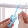 Foshine 24 Pack ClothesPins with Plastic Rope, Clothesline Drying Clothing